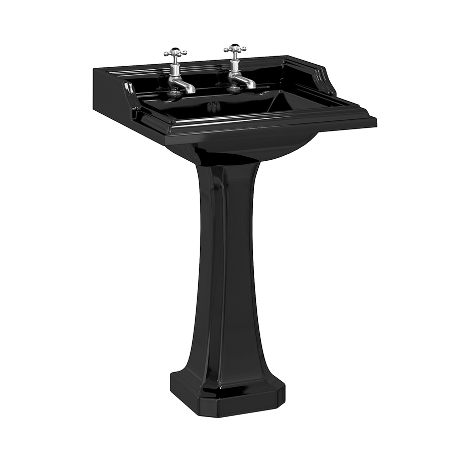 Burlington Classic Rectangular Basin 65cm 2th Jet B15 2TH JET