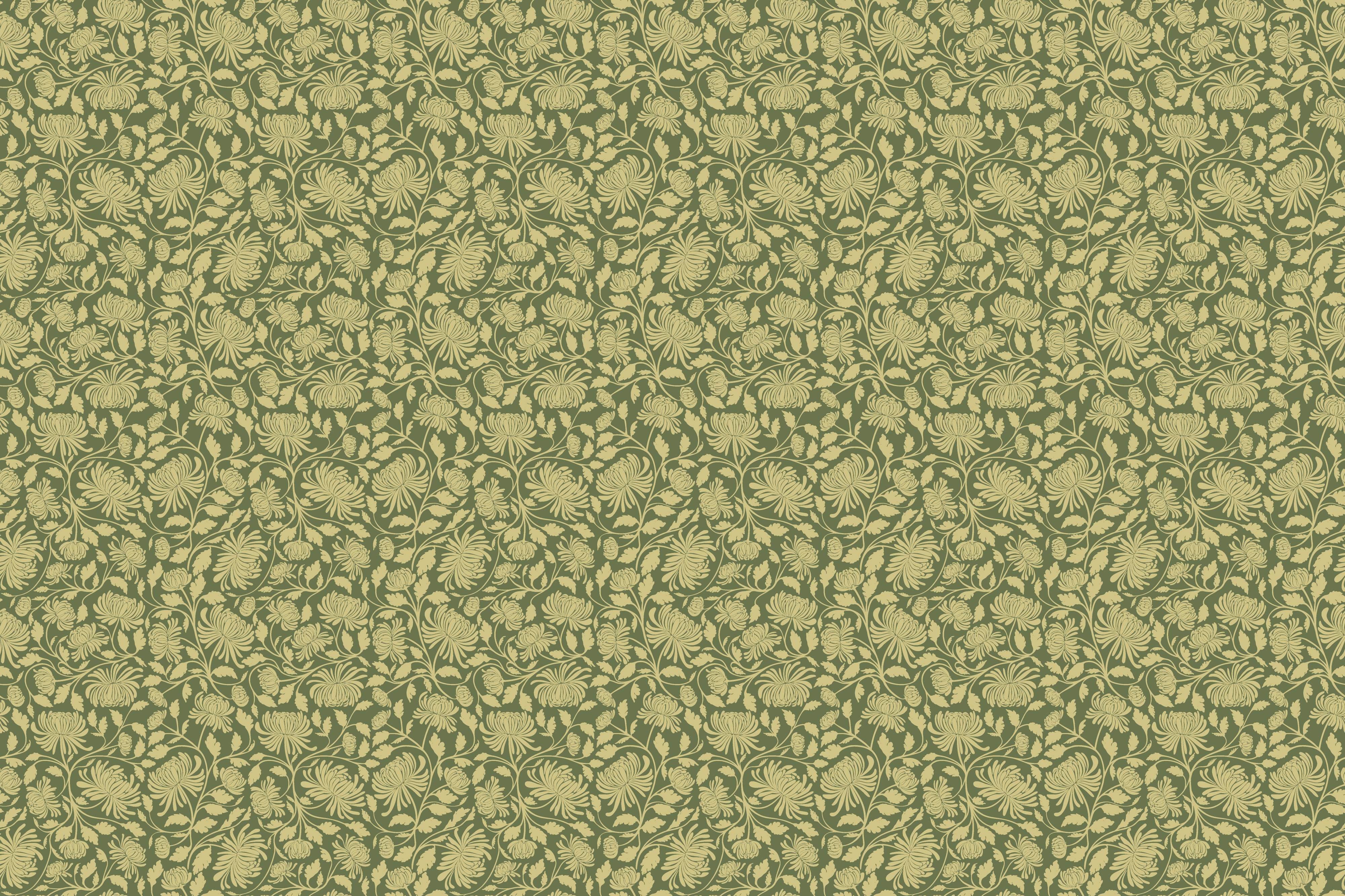 Spring Chrysanths Acrylic Wall Panel