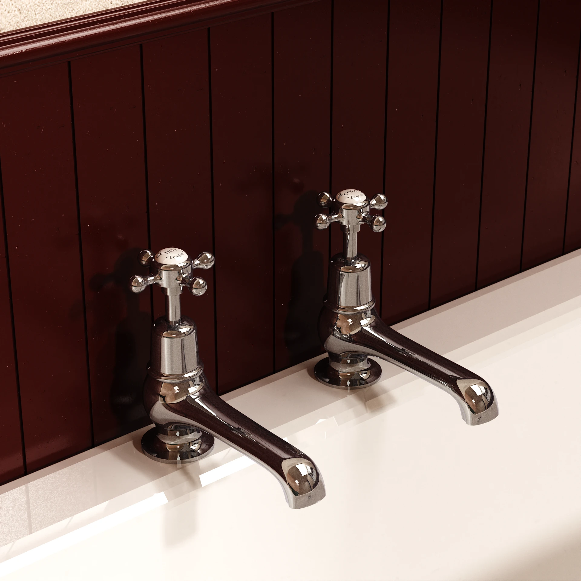 Claremont Regent Bath Tap Deck Mounted