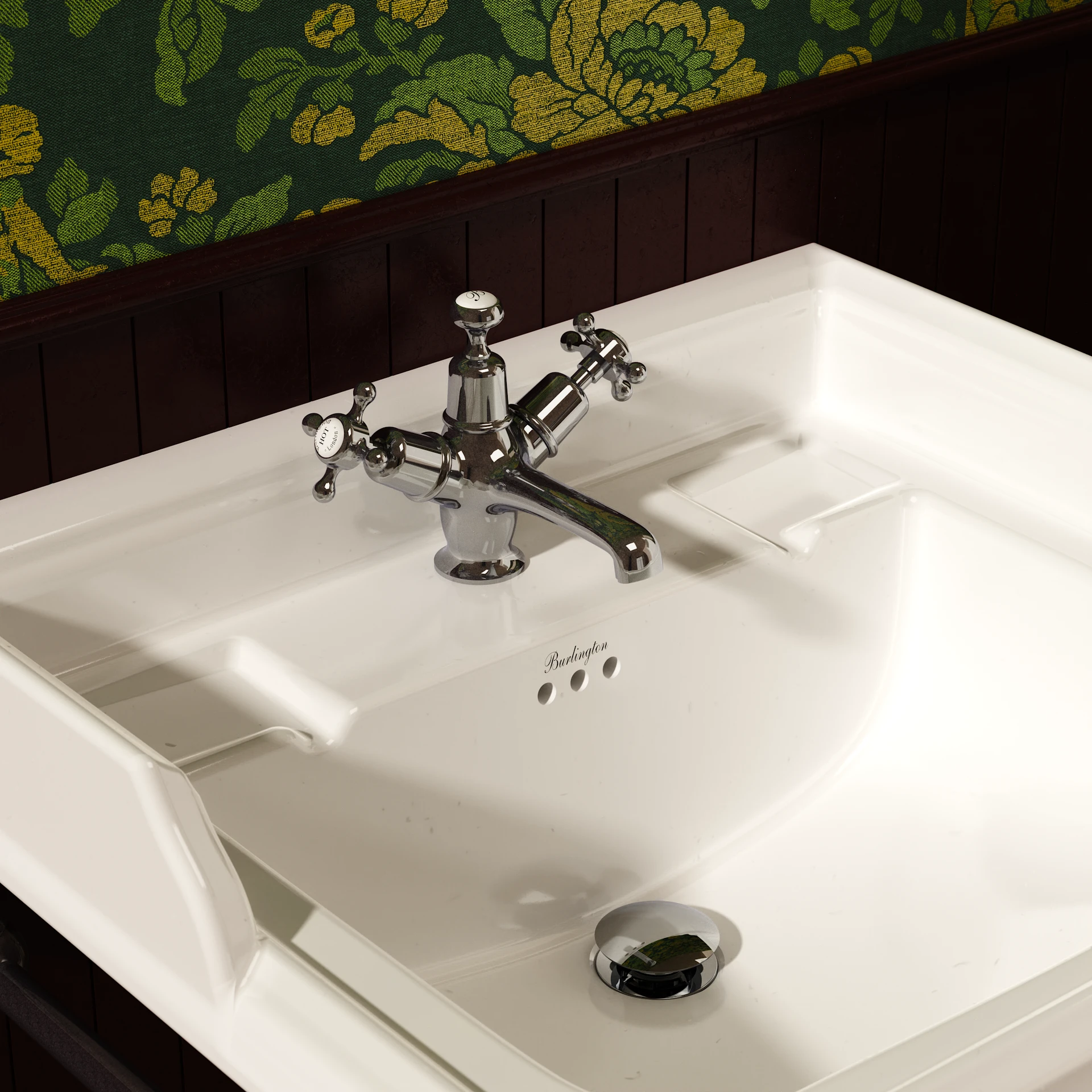 Claremont Basin Mixer with Pop-up Waste