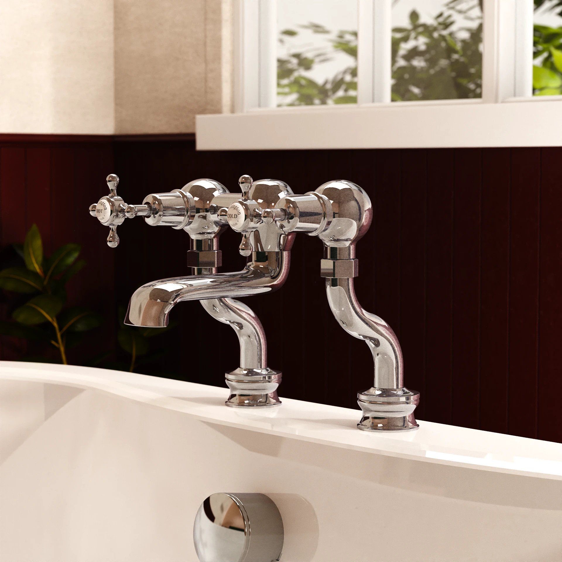 Claremont Regent Bath Filler Deck Mounted