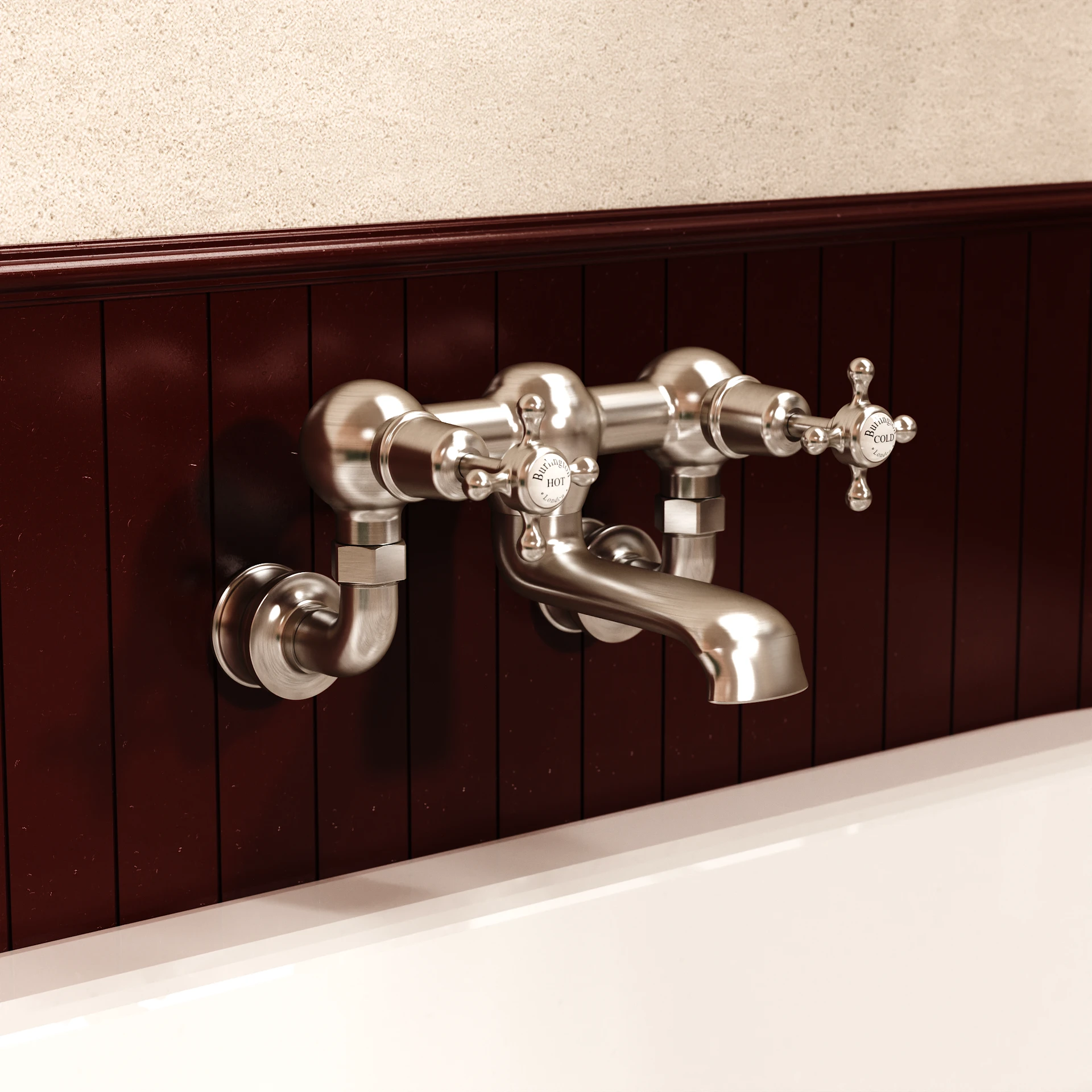 Claremont Bath Filler Wall Mounted
