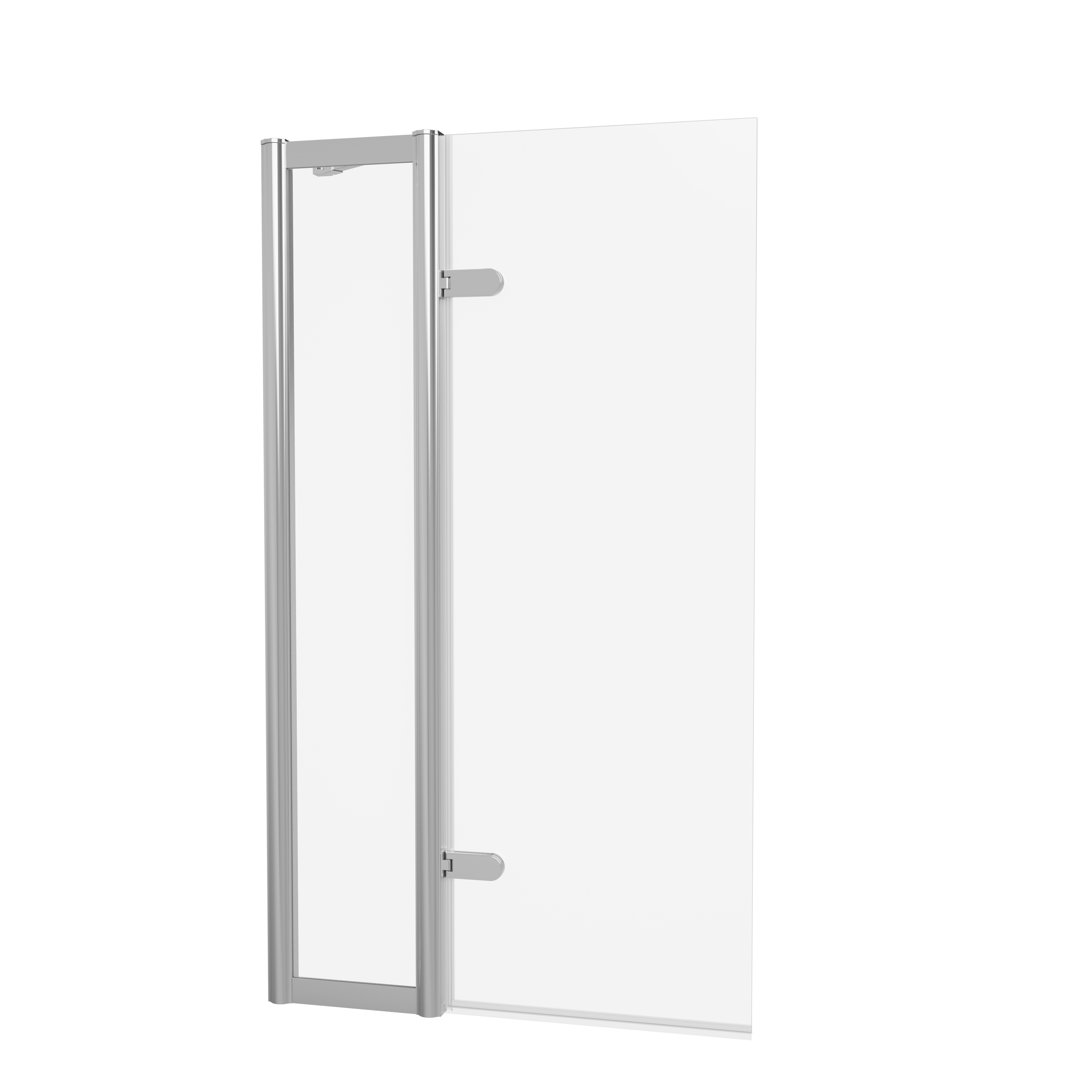 Classique Hinged Inline Bath Screen 850
