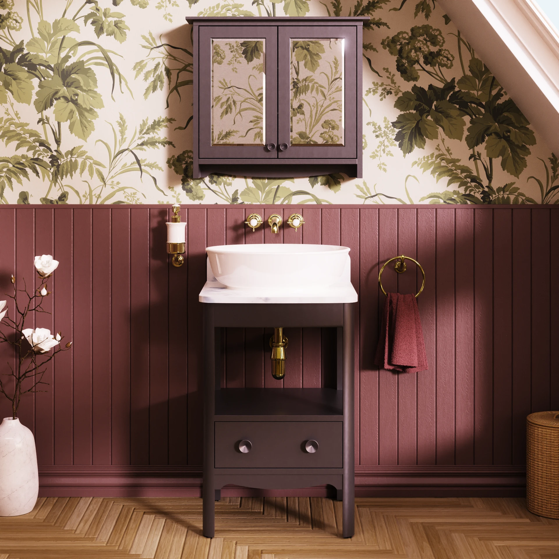 Guild 560 Furniture Unit with Marquina Worktop