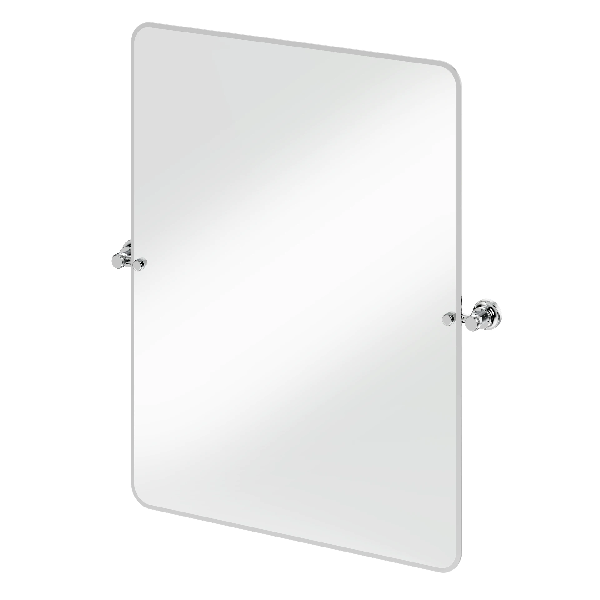 Rectangular Mirror with Fixings