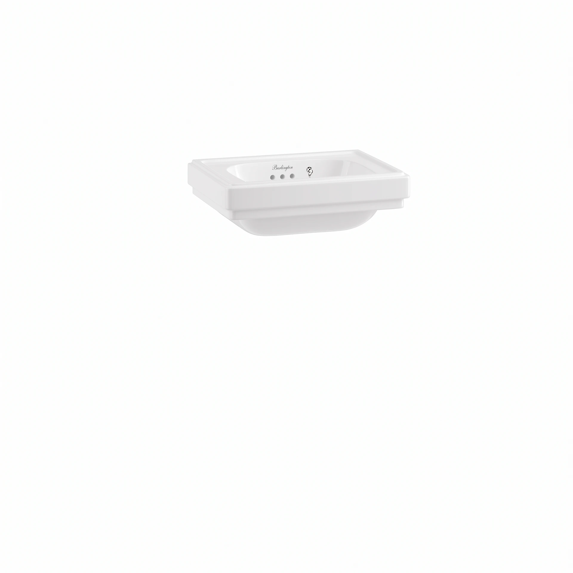 Riviera 580mm Semi Inset Basin