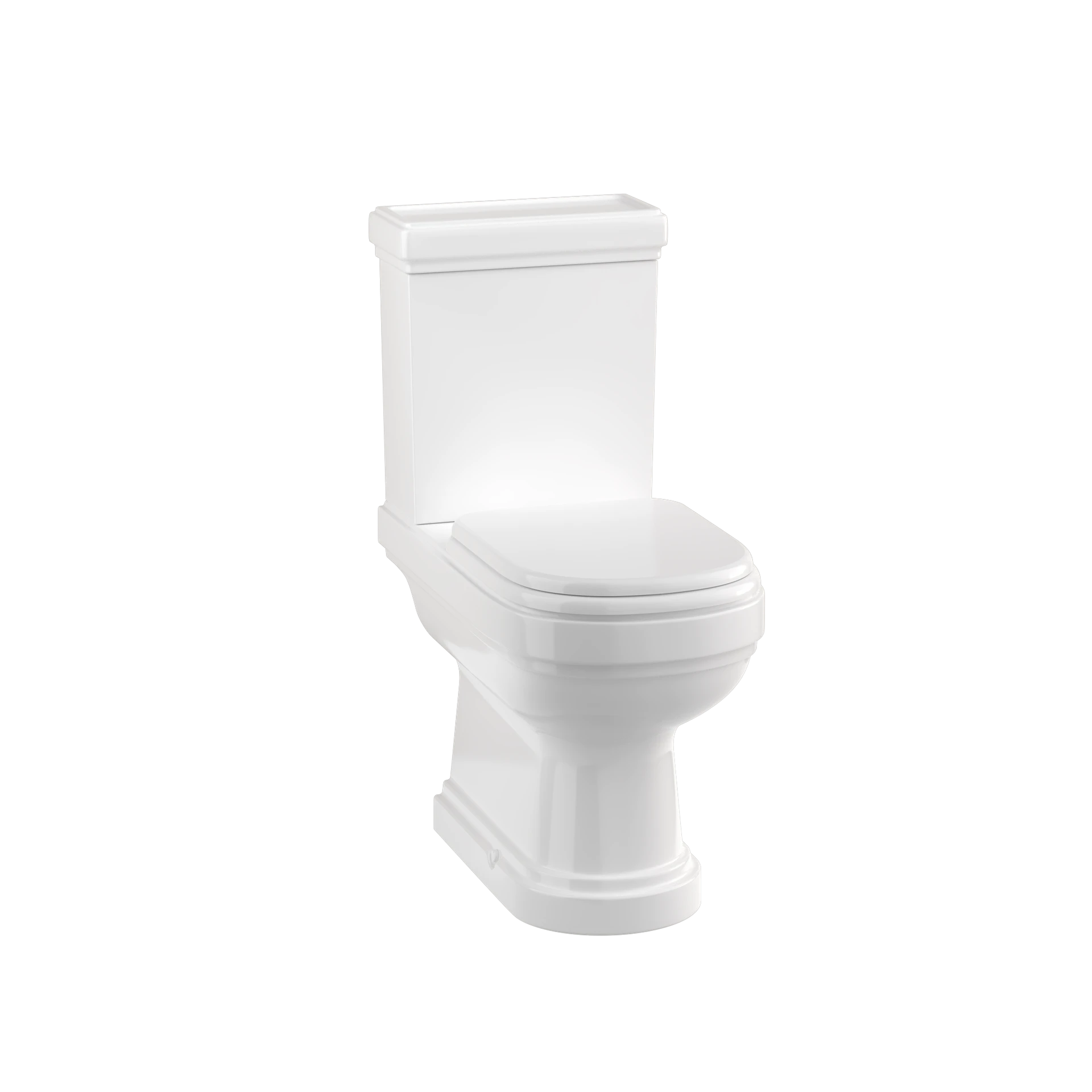 Riviera Close-coupled Open-back Pan and Cistern