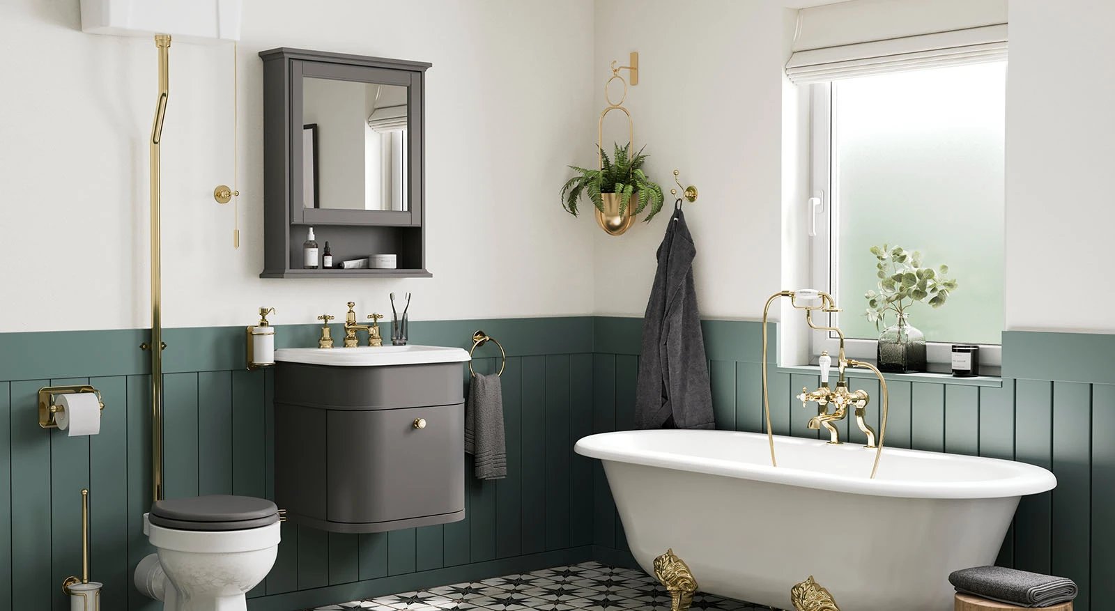 Dopamine decor bathroom design