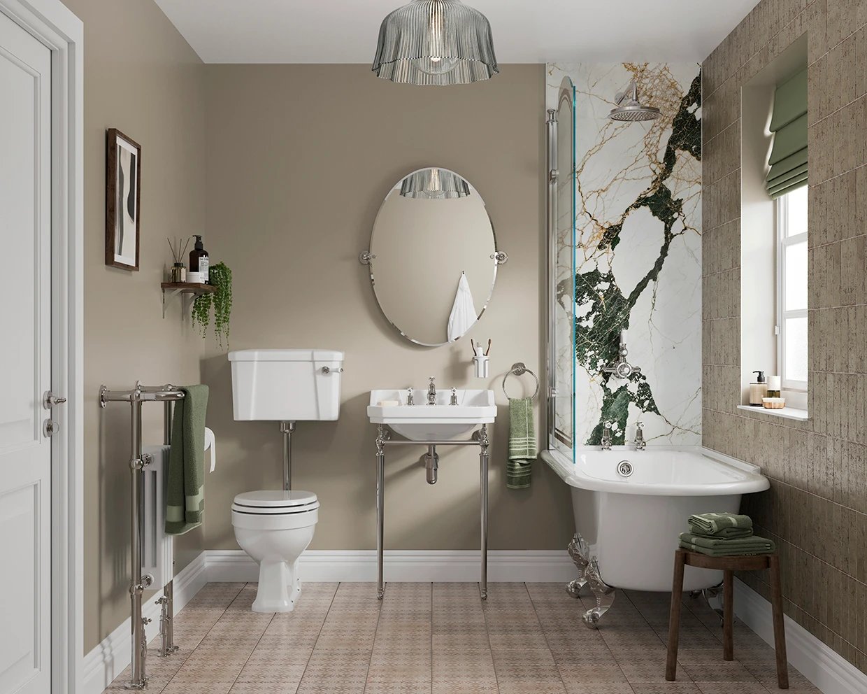 Edwardian Basin Bathroom