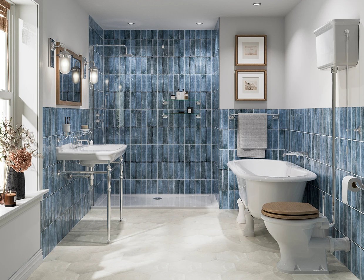Guild Chrome Large Bathroom Shop The Look