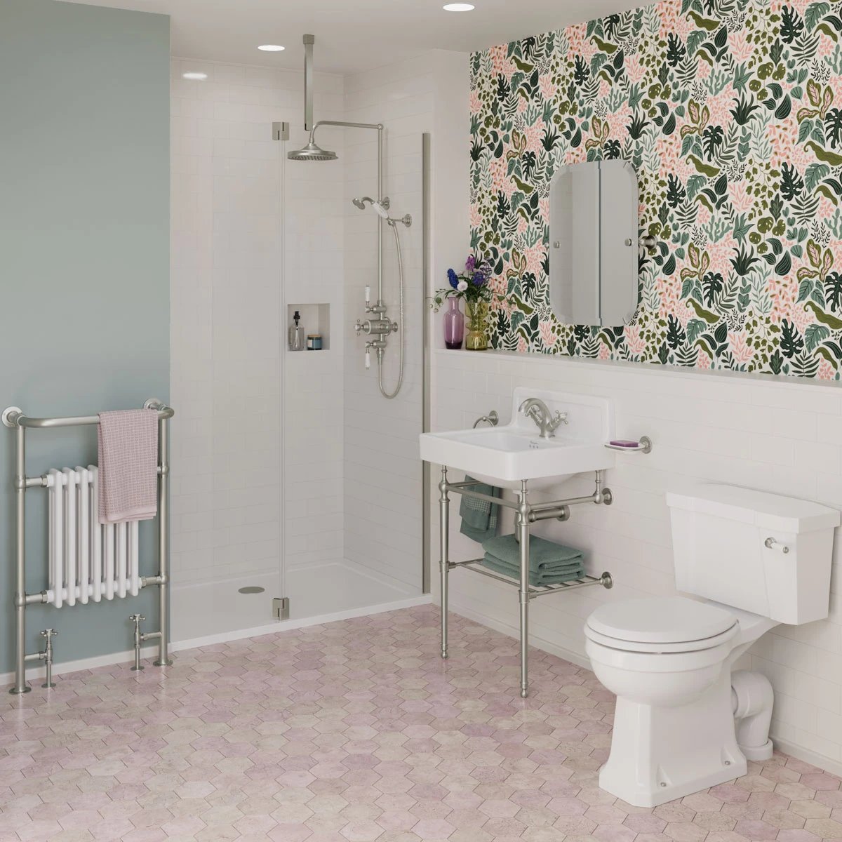 complete your showering space