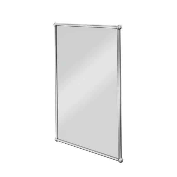 A11 Illuminated Mirror 500x700 Chrome - Rectangular