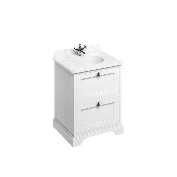 Burlington CARRARA WHITE Minerva 670 top