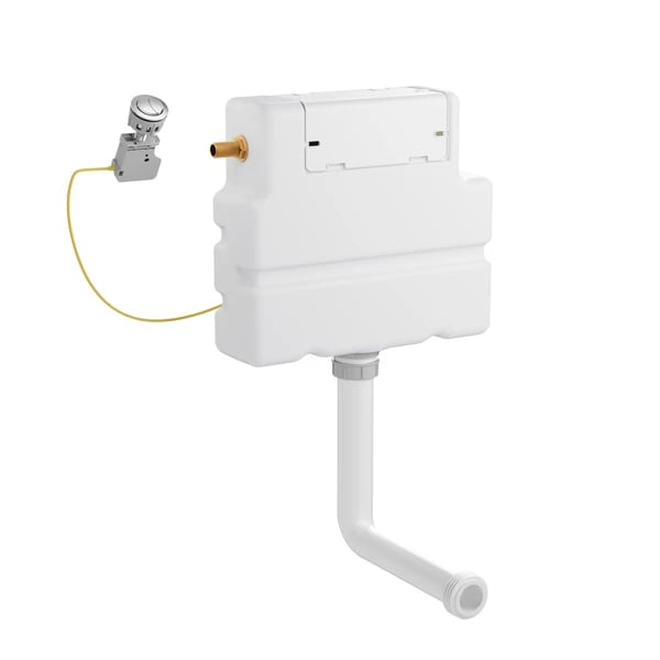 Britton Slim Line Furniture Cistern Dual Flush Chrome