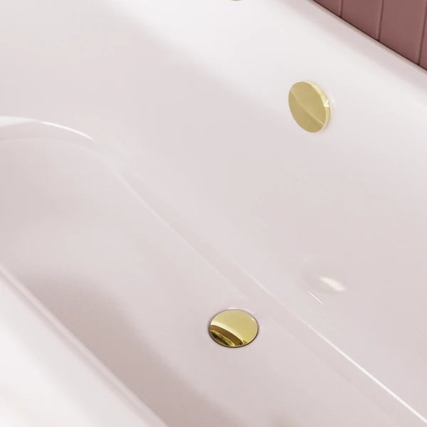 Bath Waste Slotted Click Clack Chrome