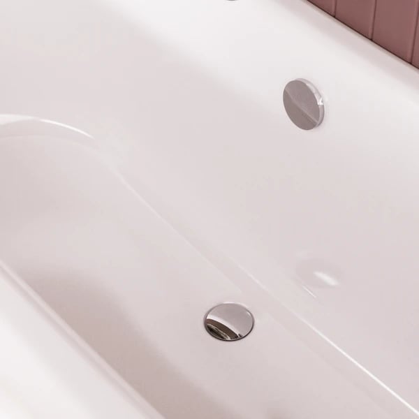 Bath Waste Slotted Click Clack Chrome