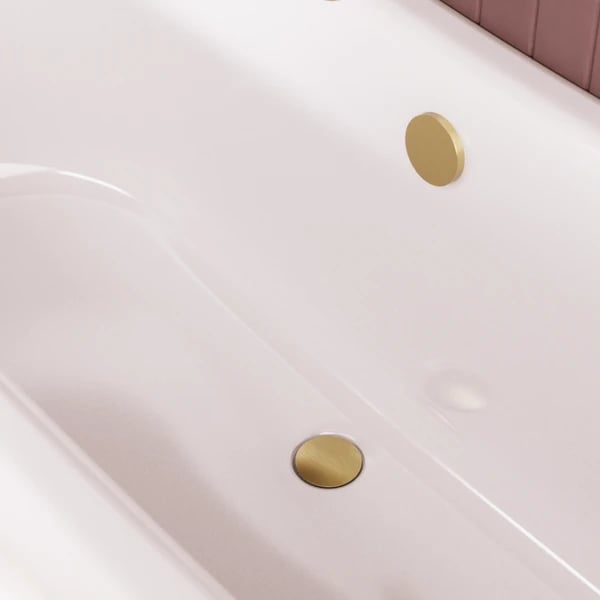 Bath Waste Slotted Click Clack Chrome
