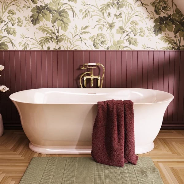 Burlington Florenza Bath - 1828 x 864mm