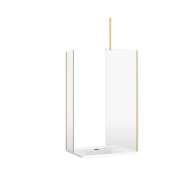 Burlington Corner with Bracing Bar in Gold