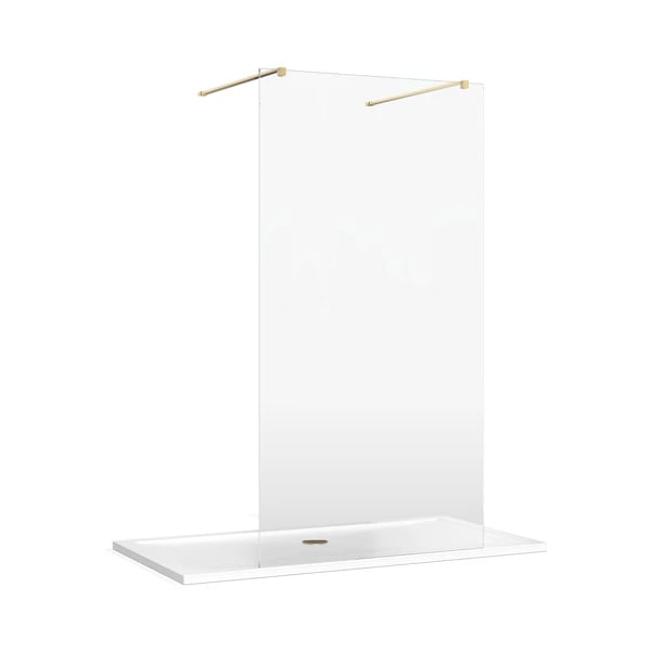 Walk-In Walk Through Panel in Gold