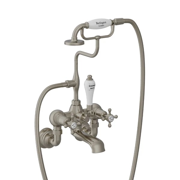 Claremont Bath Shower Mixer Wall Mounted
