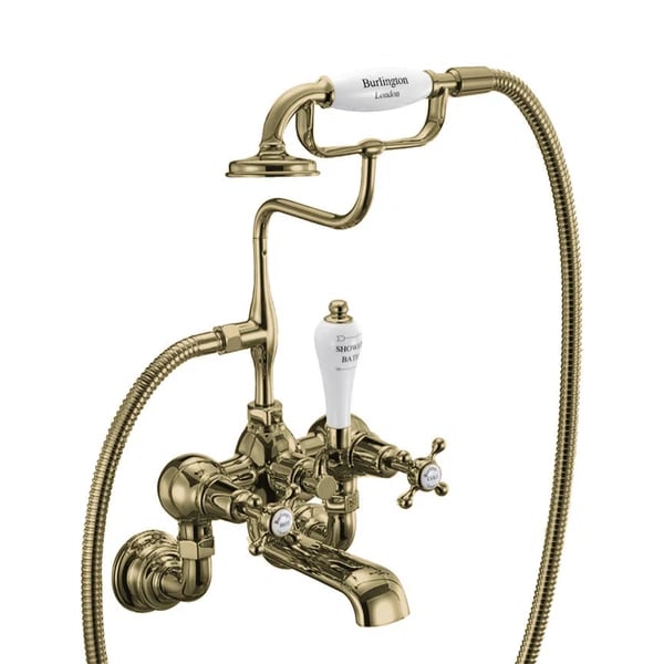 Claremont Bath Shower Mixer Wall Mounted