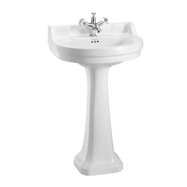 Edwardian Round Basin - Pedestal