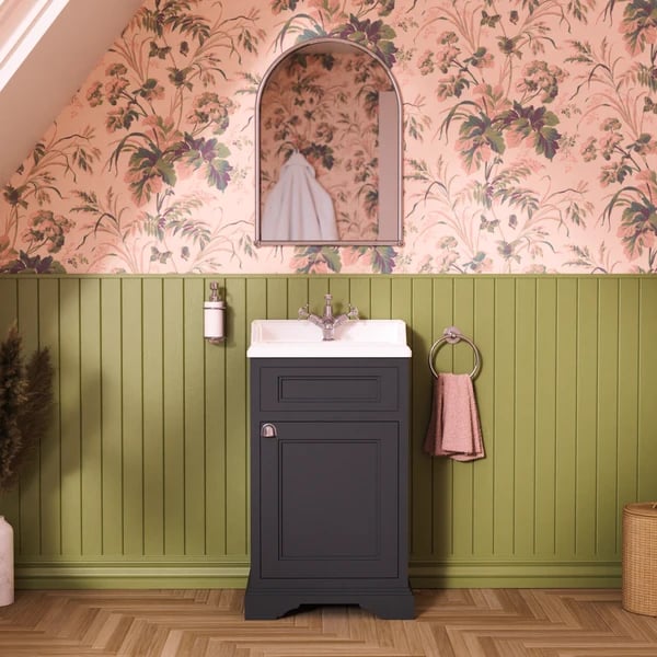 Freestanding Cloakroom Vanity Unit