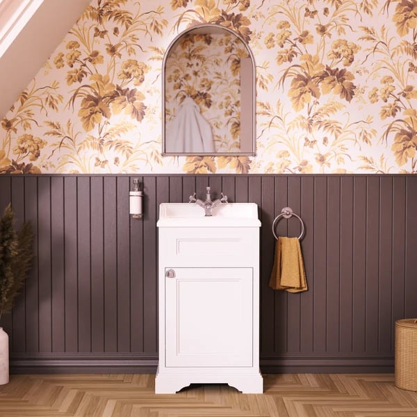 Freestanding Cloakroom Vanity Unit