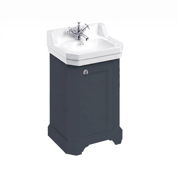 Edwardian 560 Basin & Freestanding Rectangular Cloakroom Vanity Unit
