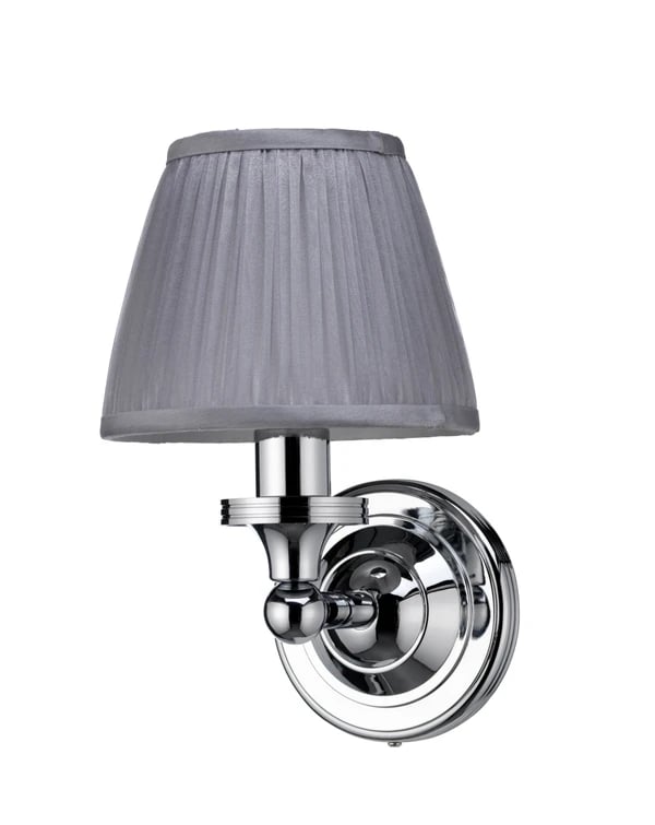 Chiffon Shade Wall Light