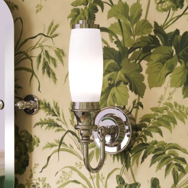Frosted Tube Glass Wall Light