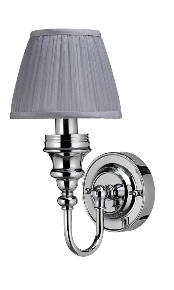 Chiffon Shade Wall Light