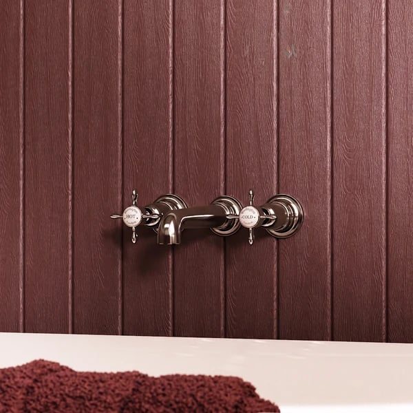 Guild 3TH Wall Mounted Bath Mixer