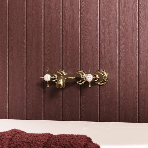 Guild 3TH Wall Mounted Bath Mixer