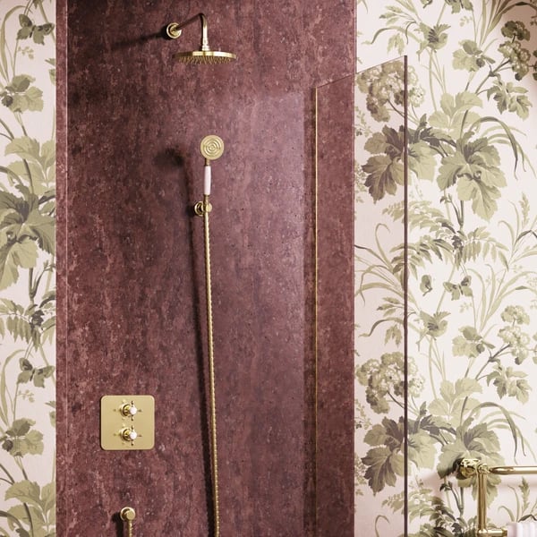 Guild Shower Set with Fixed Head & Handset