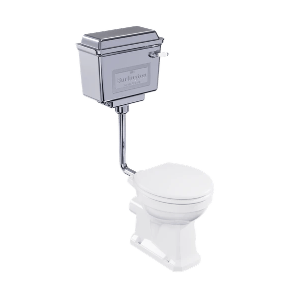 Standard Metallic Low Level Toilet & Cistern