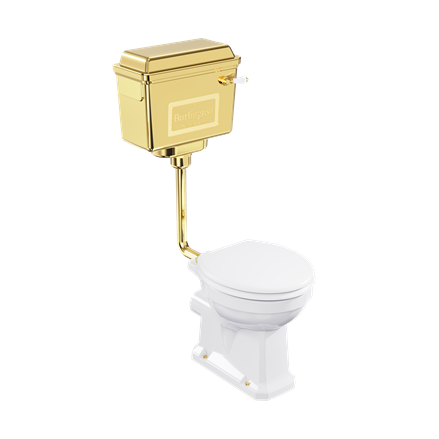 Standard Metallic Low Level Toilet & Cistern