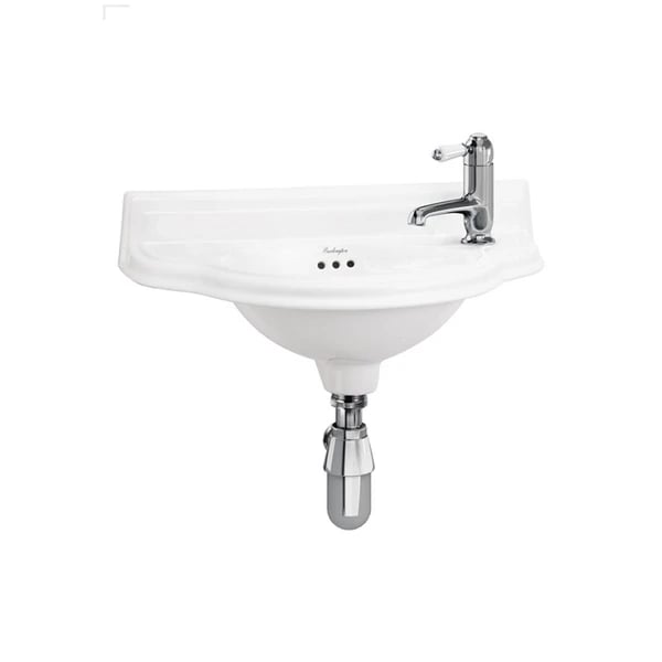 Curved Front 1TH Cloakroom Basin
