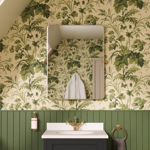 Rectangular Mirror with Fixings - Rectangular