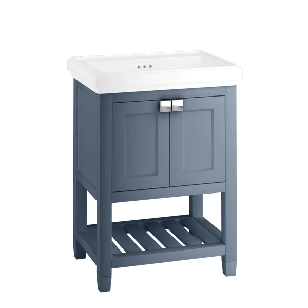 Riviera Vanity Unit with Ceramic Basin - 650mm