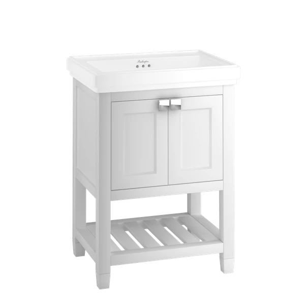 Riviera Vanity Unit with Ceramic Basin - 650mm