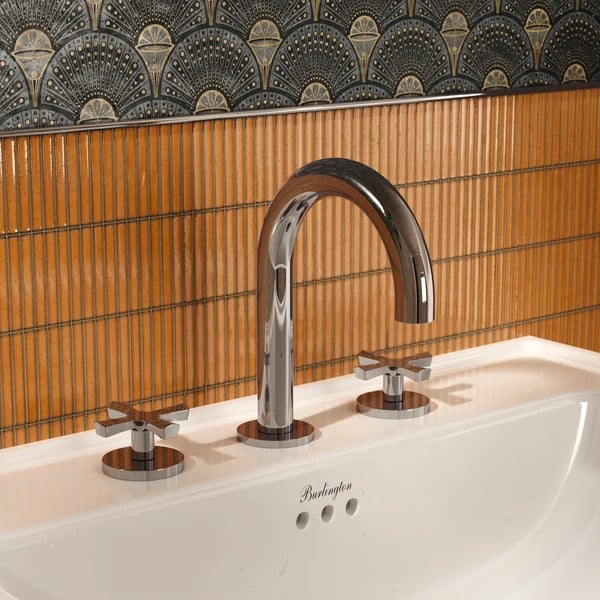 Riviera 3 Hole Basin Set Deck Mounted