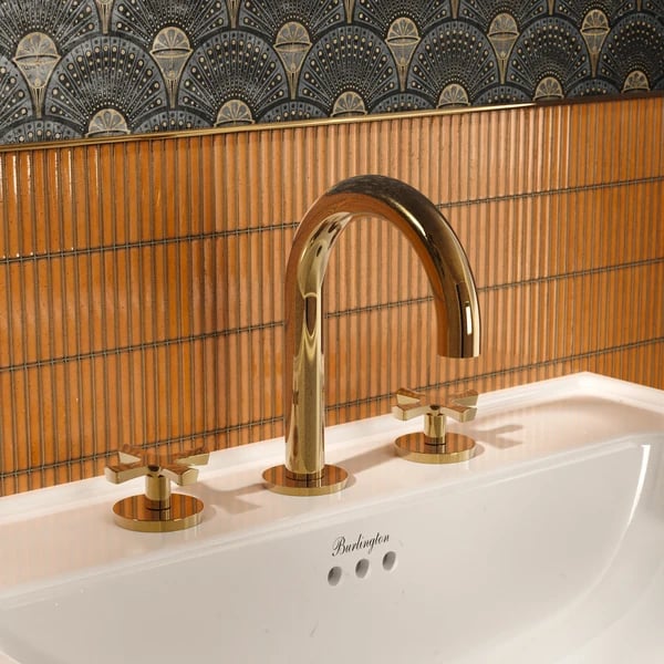 Riviera 3 Hole Basin Set Deck Mounted