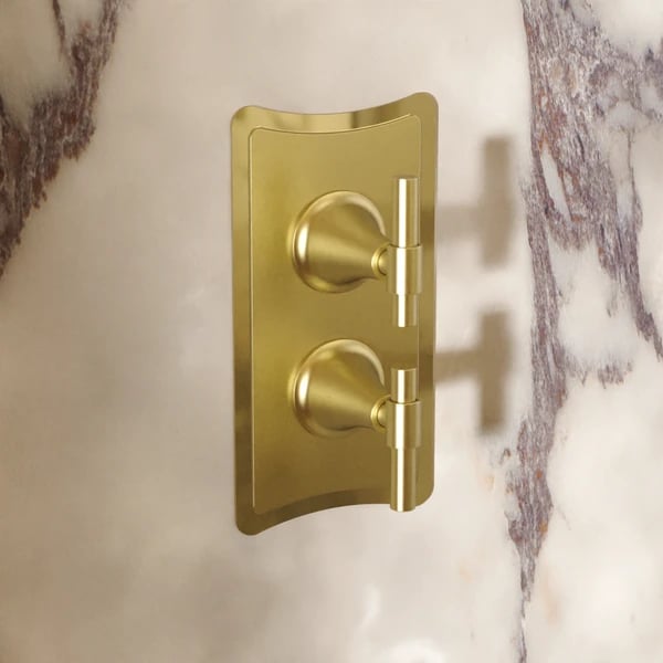 Strand 2 Handle Shower Trimset