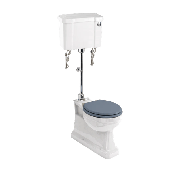 S Trap Medium Level Toilet & Cistern