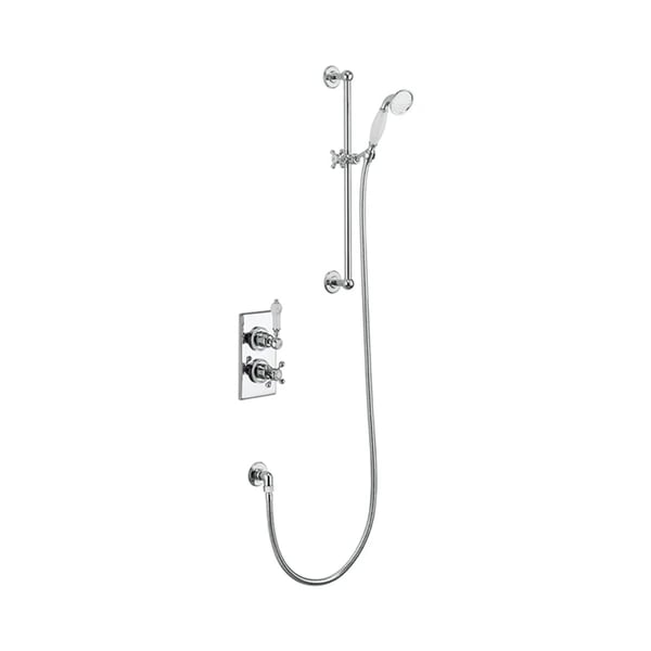 Trent Thermostatic Shower Valve with Rail & Handset