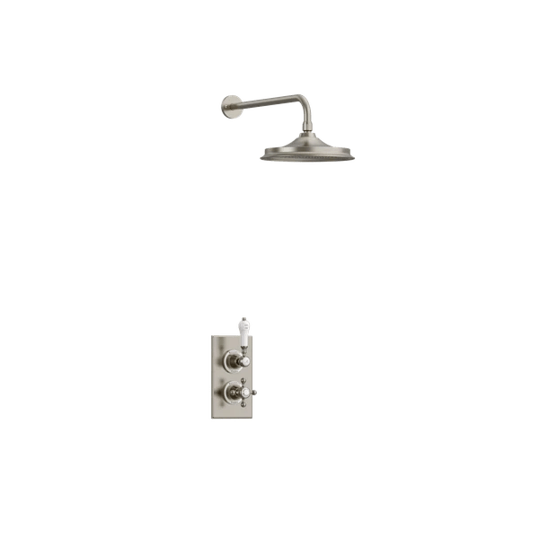 Trent Thermostatic Shower Valve with Fixed Shower Head