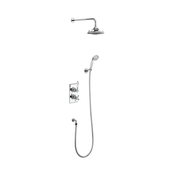 Trent Thermostatic Dual Function Shower Valve - Independent Flow Diverter & Temperature Control