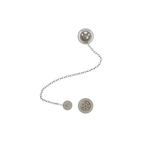 Bath Overflow Plug & Chain Waste